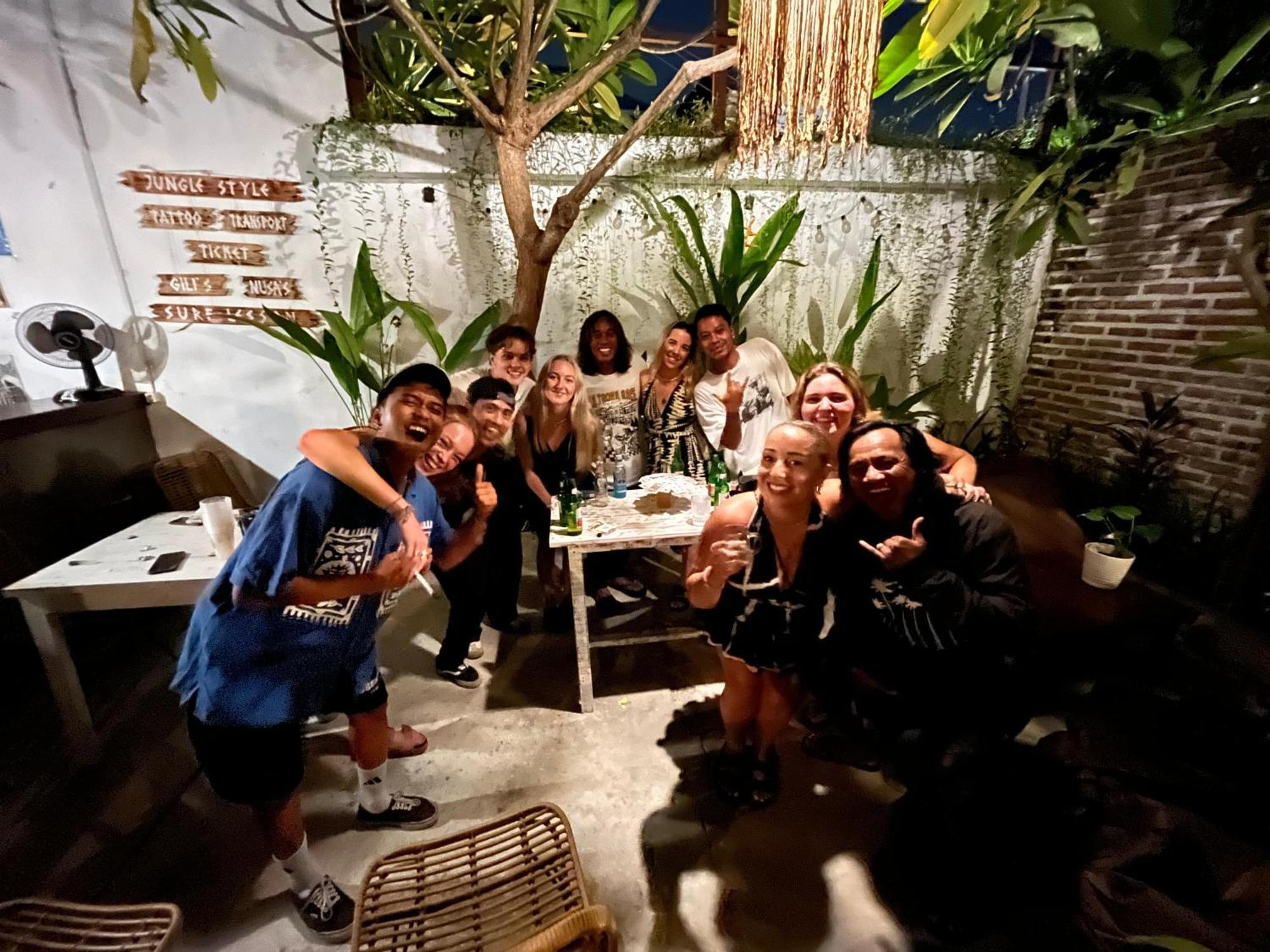 The Jungle House Hostel Canggu  Luaran gambar